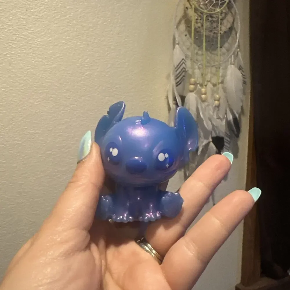 Disney Lilo & Stitch Squish-A-Stitch Blind Ball Squishy Opened Blue/Purple